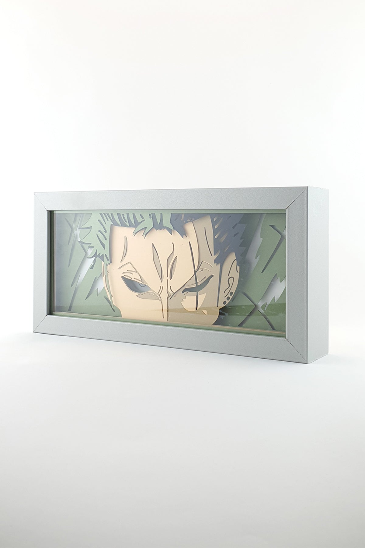 3D Zoro Anime Işıklı Kutu