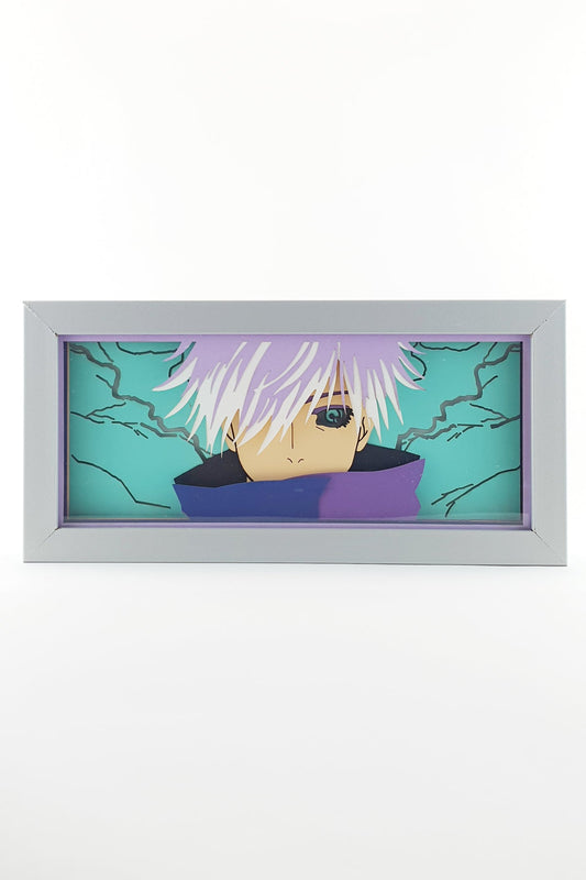 3D Gojo Anime Işıklı Kutu