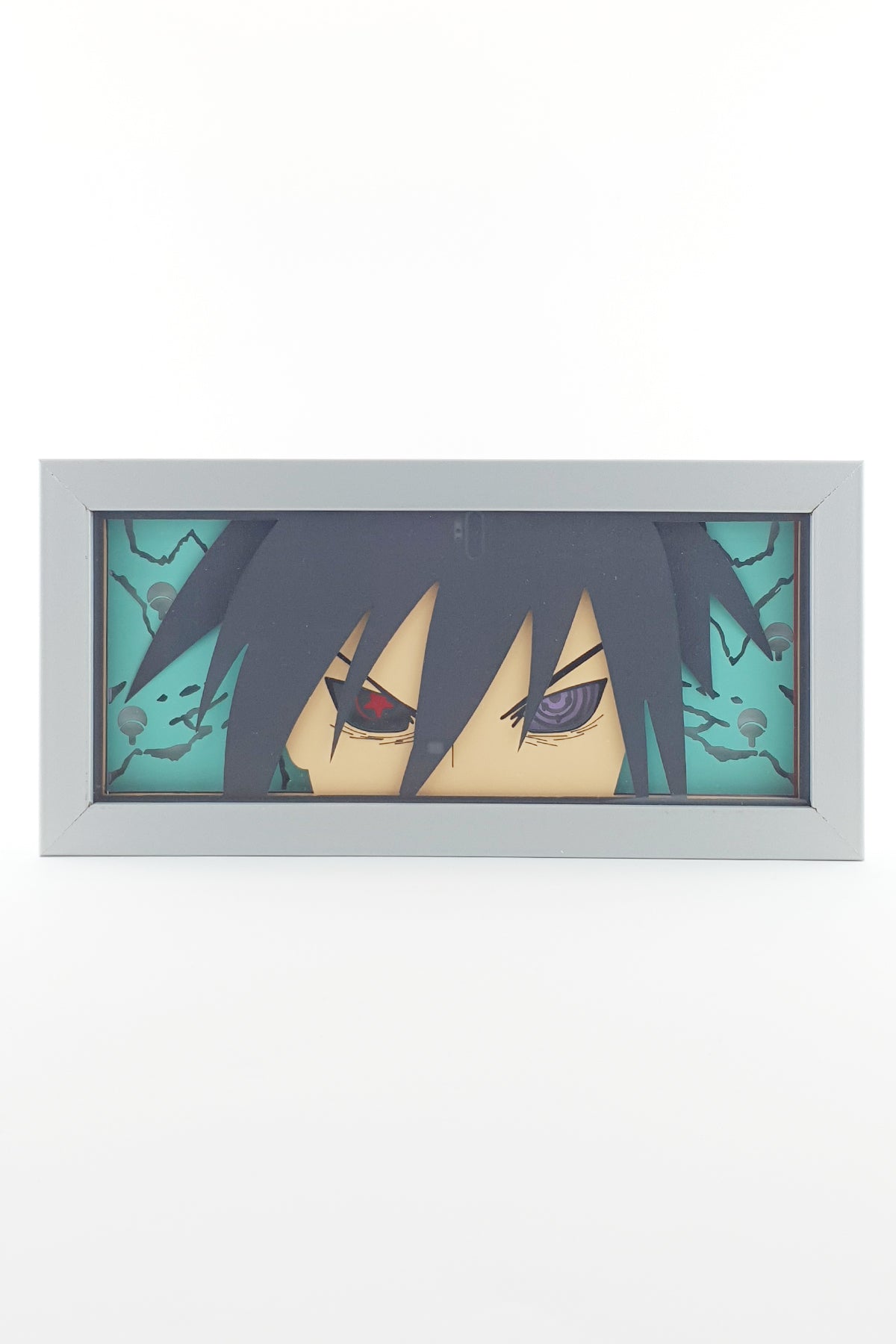 3D Sasuke Anime Işıklı Kutu