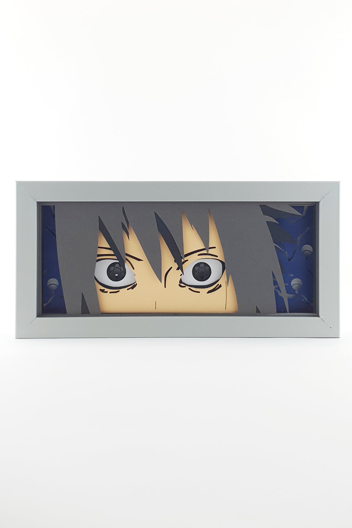 3D Sasuke Anime Işıklı Kutu