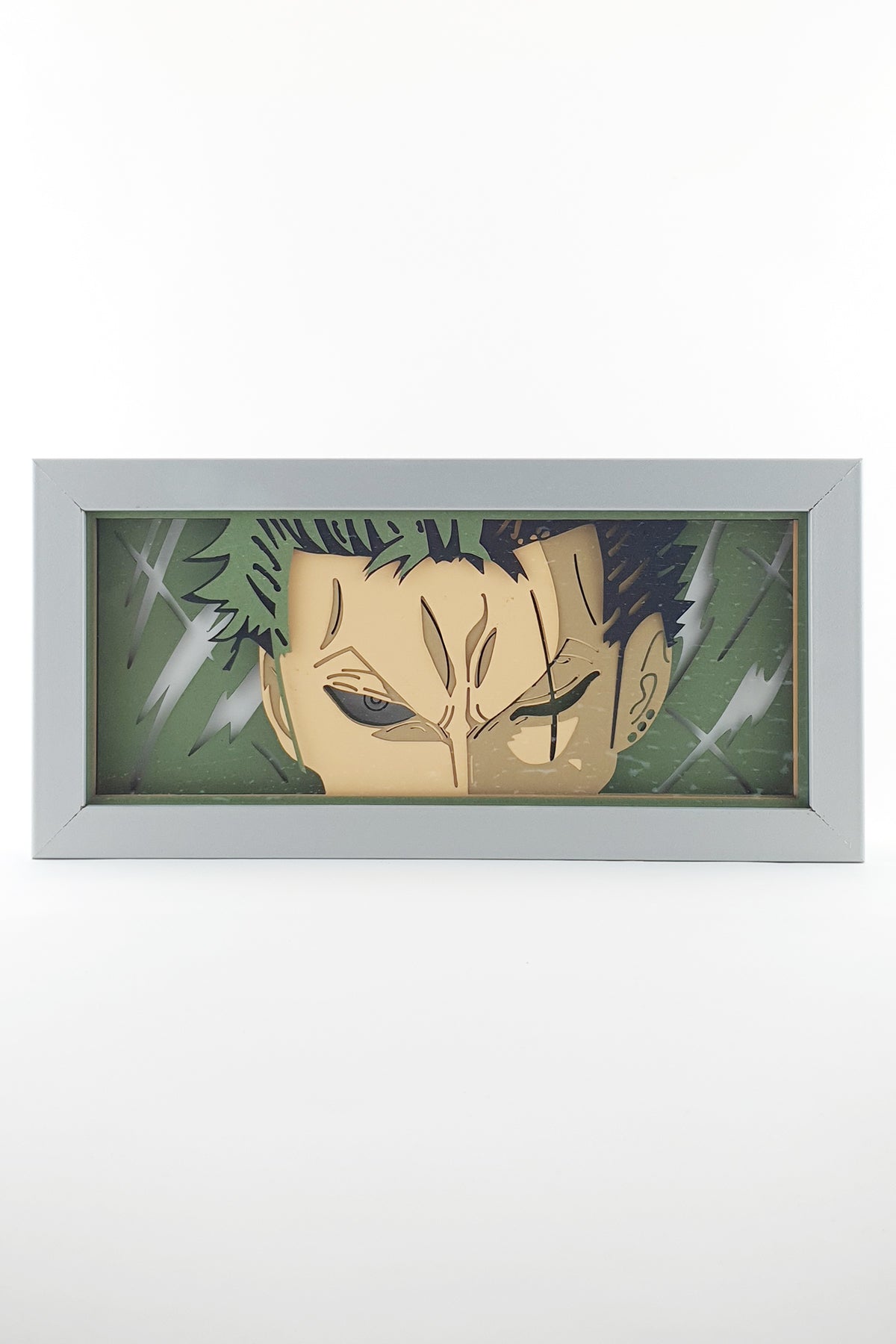 3D Zoro Anime Işıklı Kutu