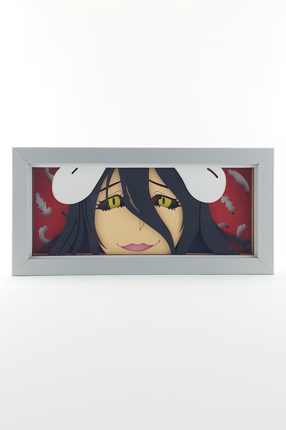 3D Albedo Anime Işıklı Kutu