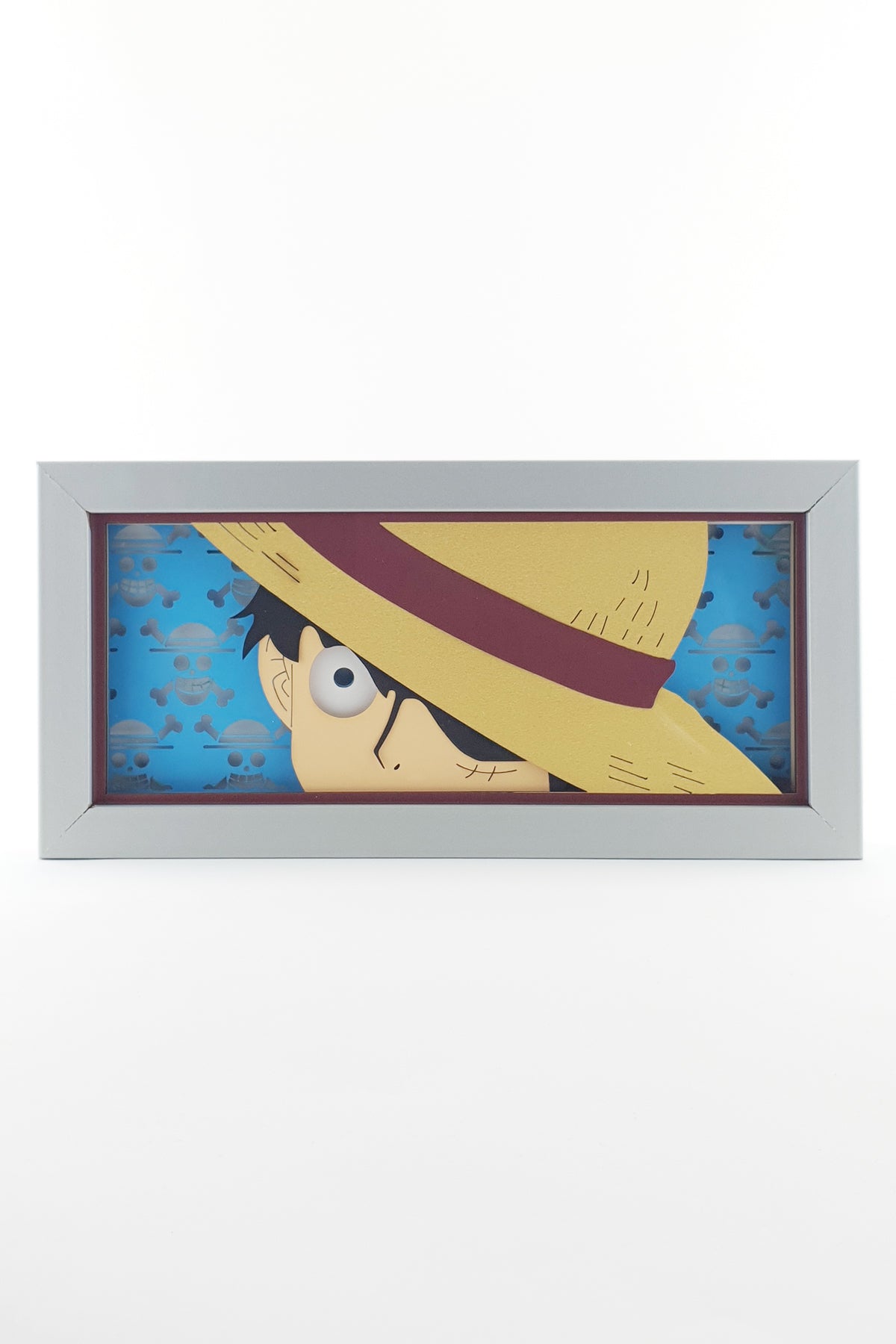 3D Luffy Anime Işıklı Kutu