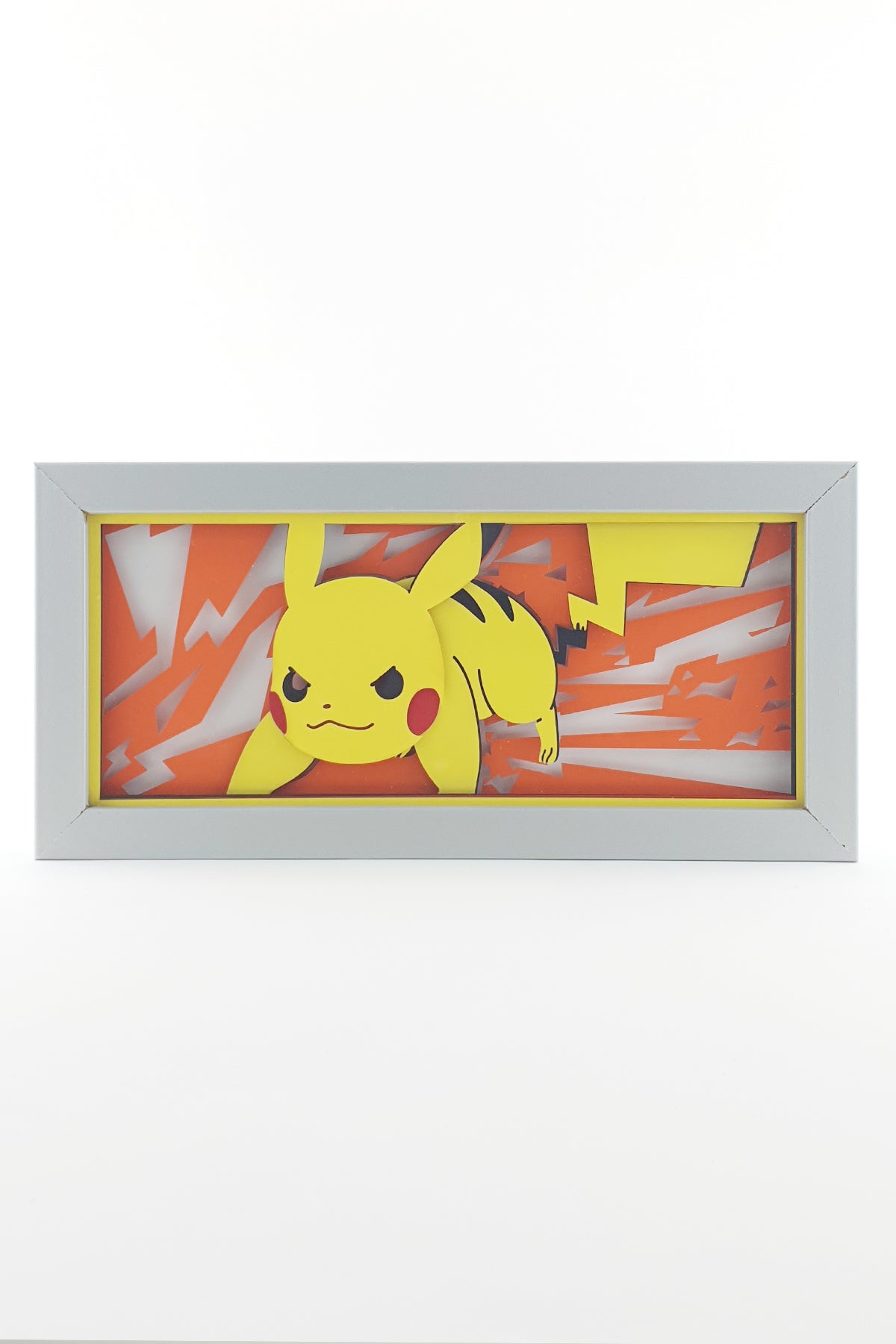 3D Pikachu Anime Işıklı Kutu