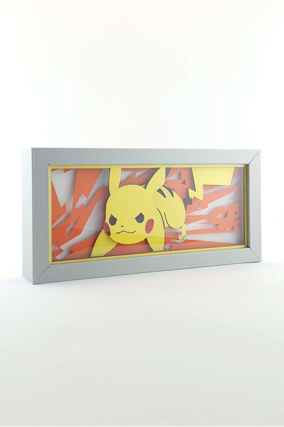 3D Pikachu Anime Işıklı Kutu