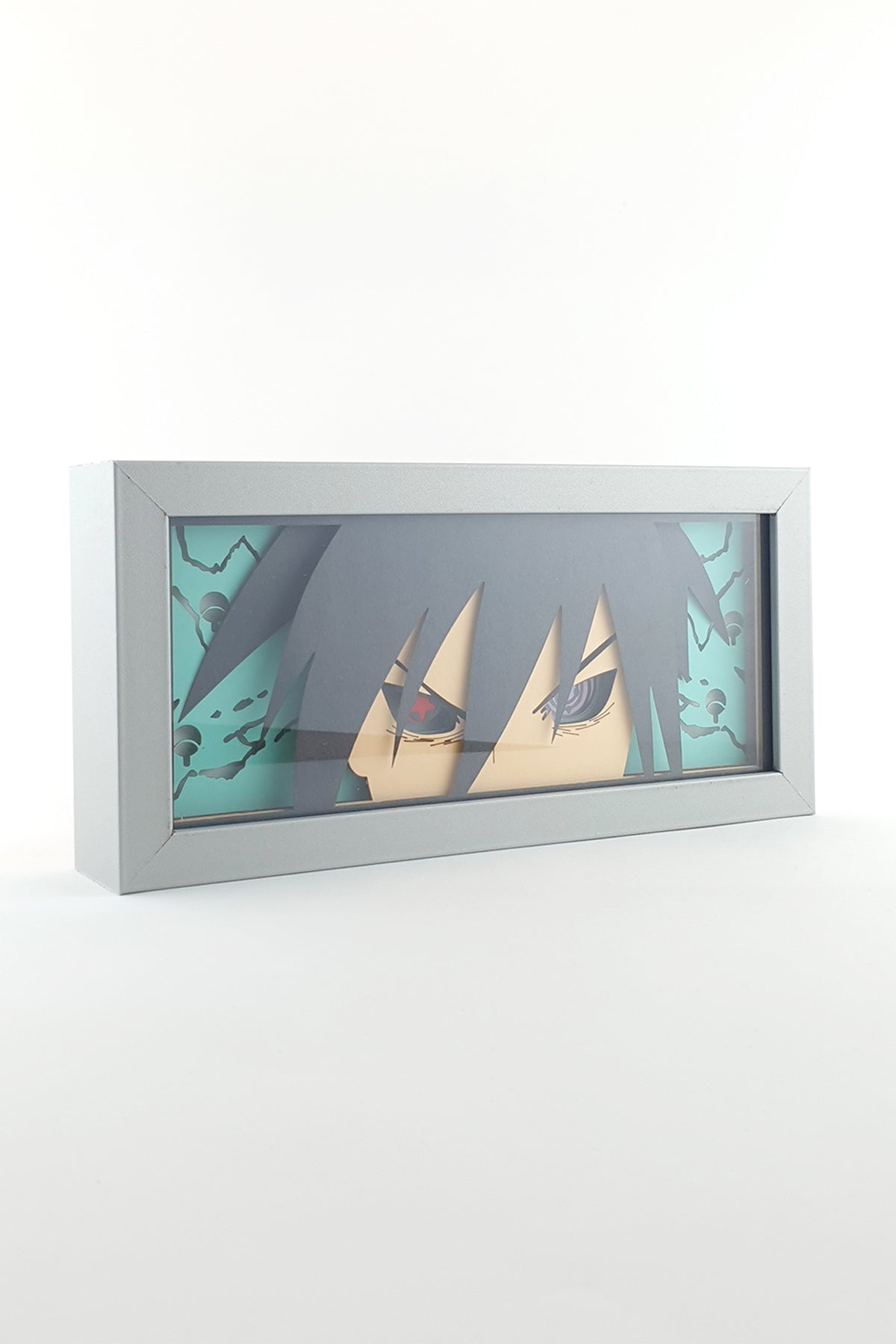 3D Sasuke Anime Işıklı Kutu