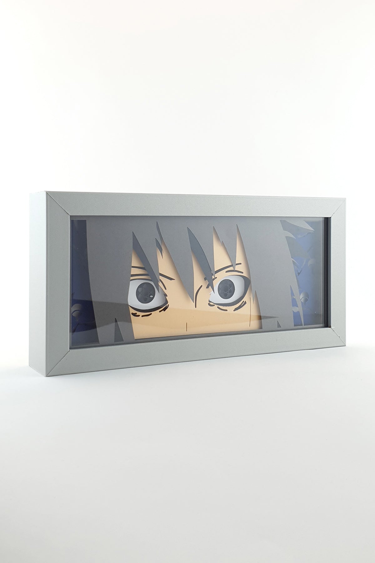 3D Sasuke Anime Işıklı Kutu