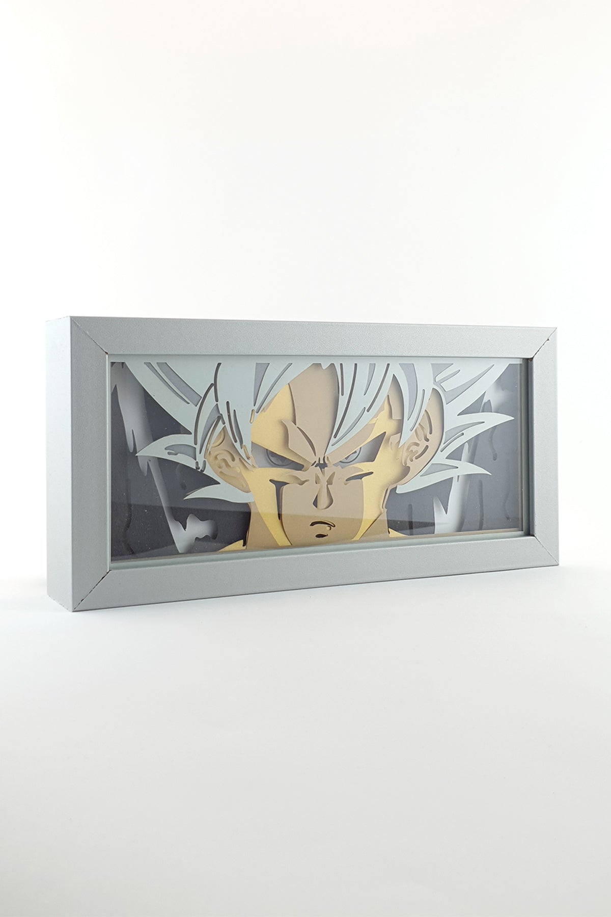 3D Goku Anime Işıklı Kutu