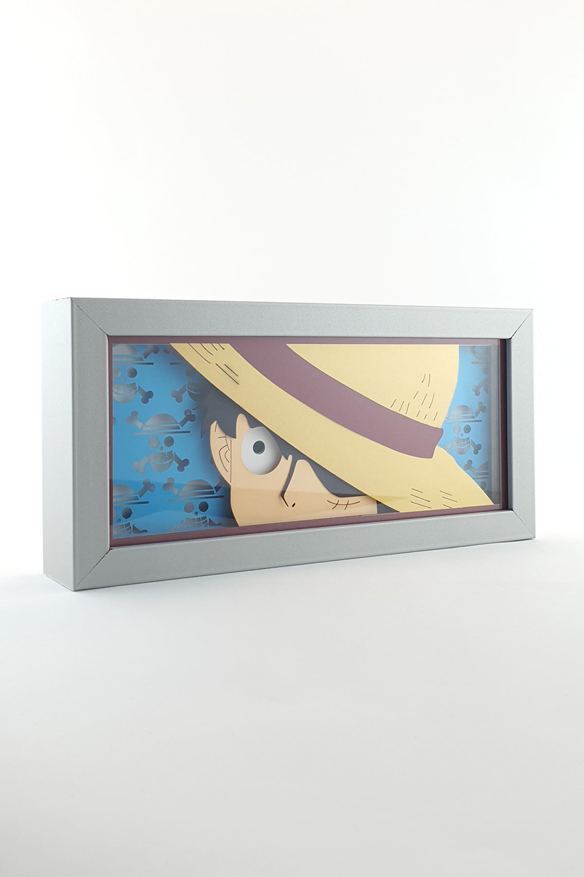 3D Luffy Anime Işıklı Kutu