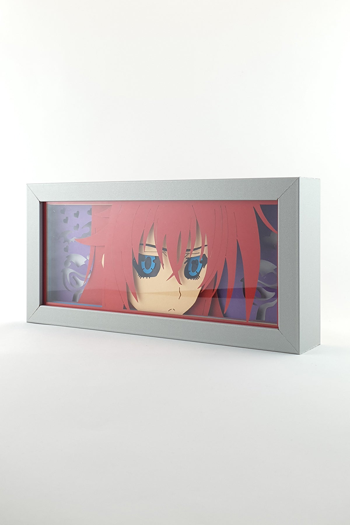3D Rias Anime Işıklı Kutu