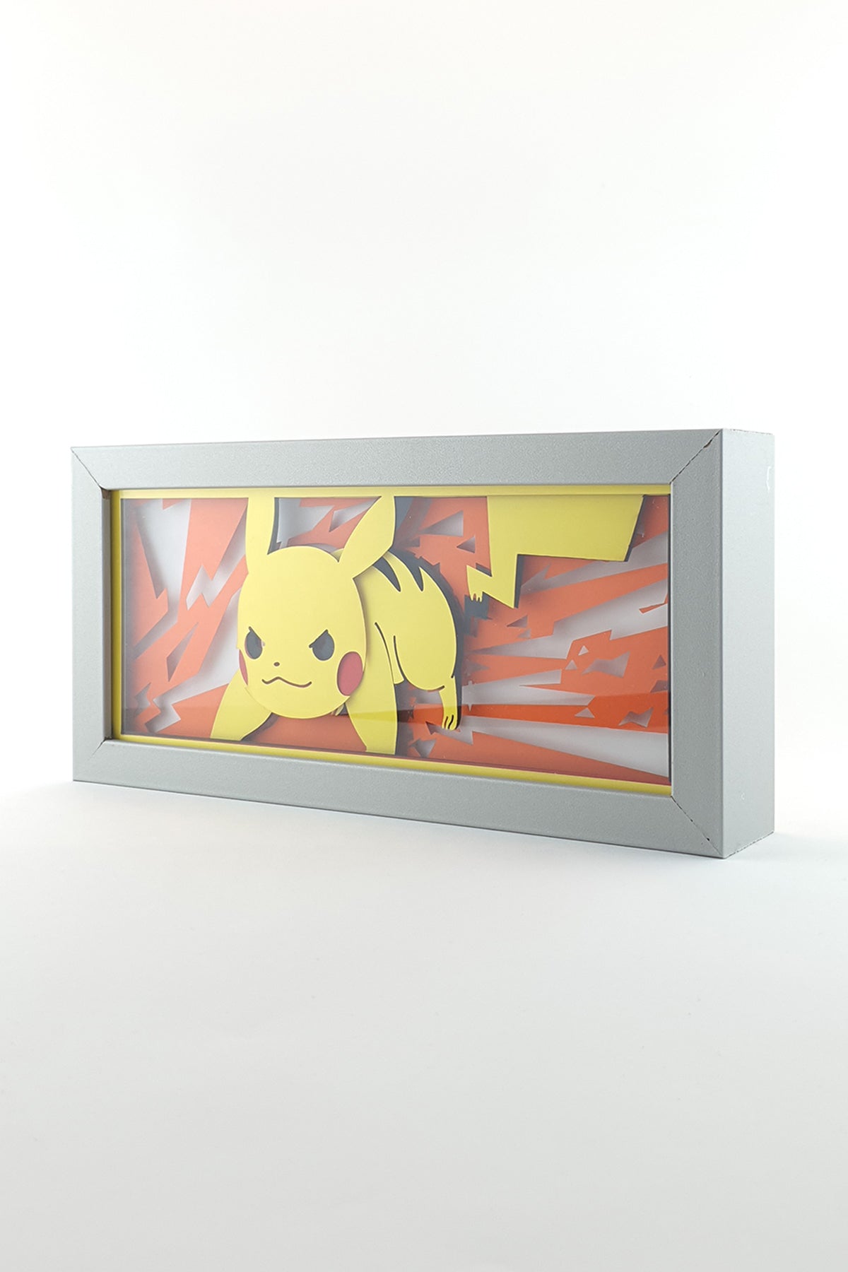3D Pikachu Anime Işıklı Kutu