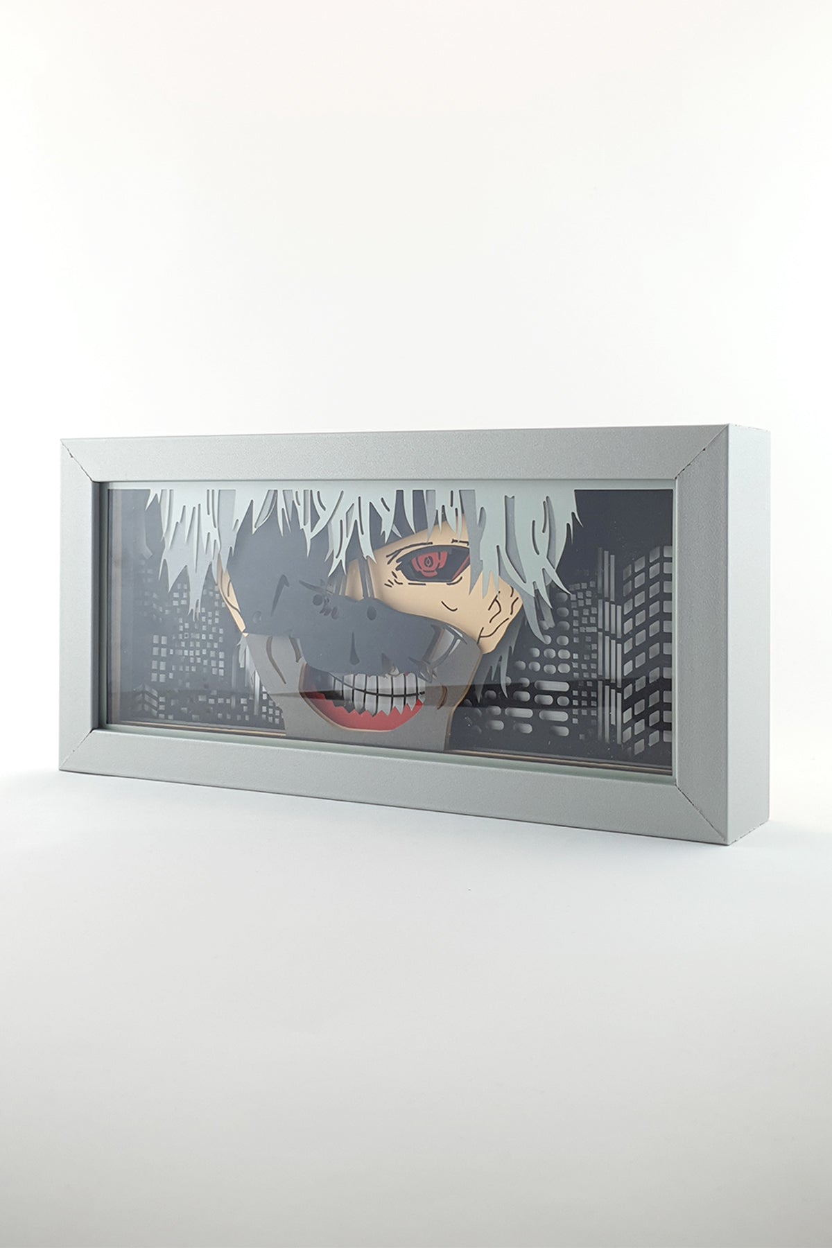 3D Dark Kaneki Anime Işıklı Kutu