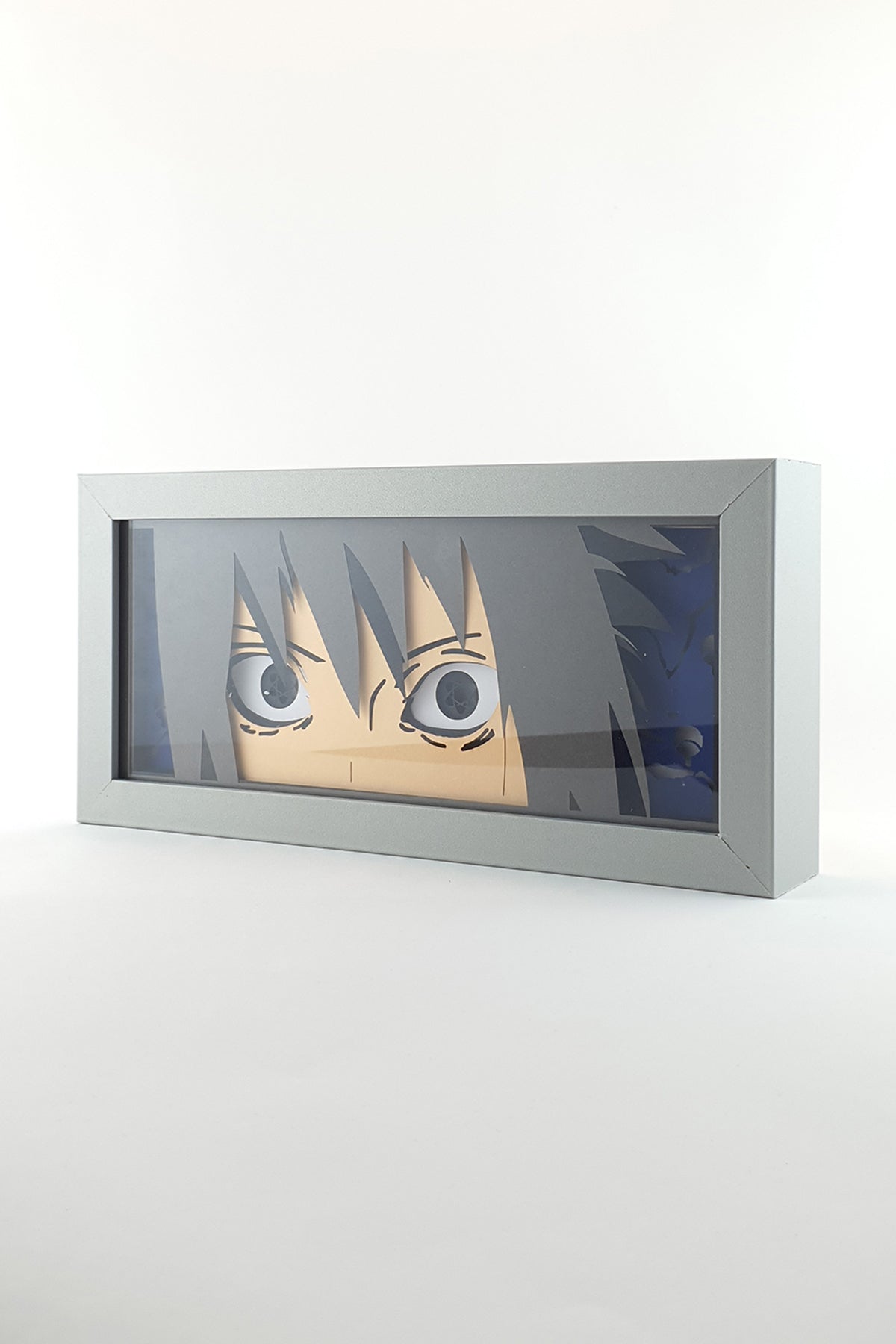 3D Sasuke Anime Işıklı Kutu