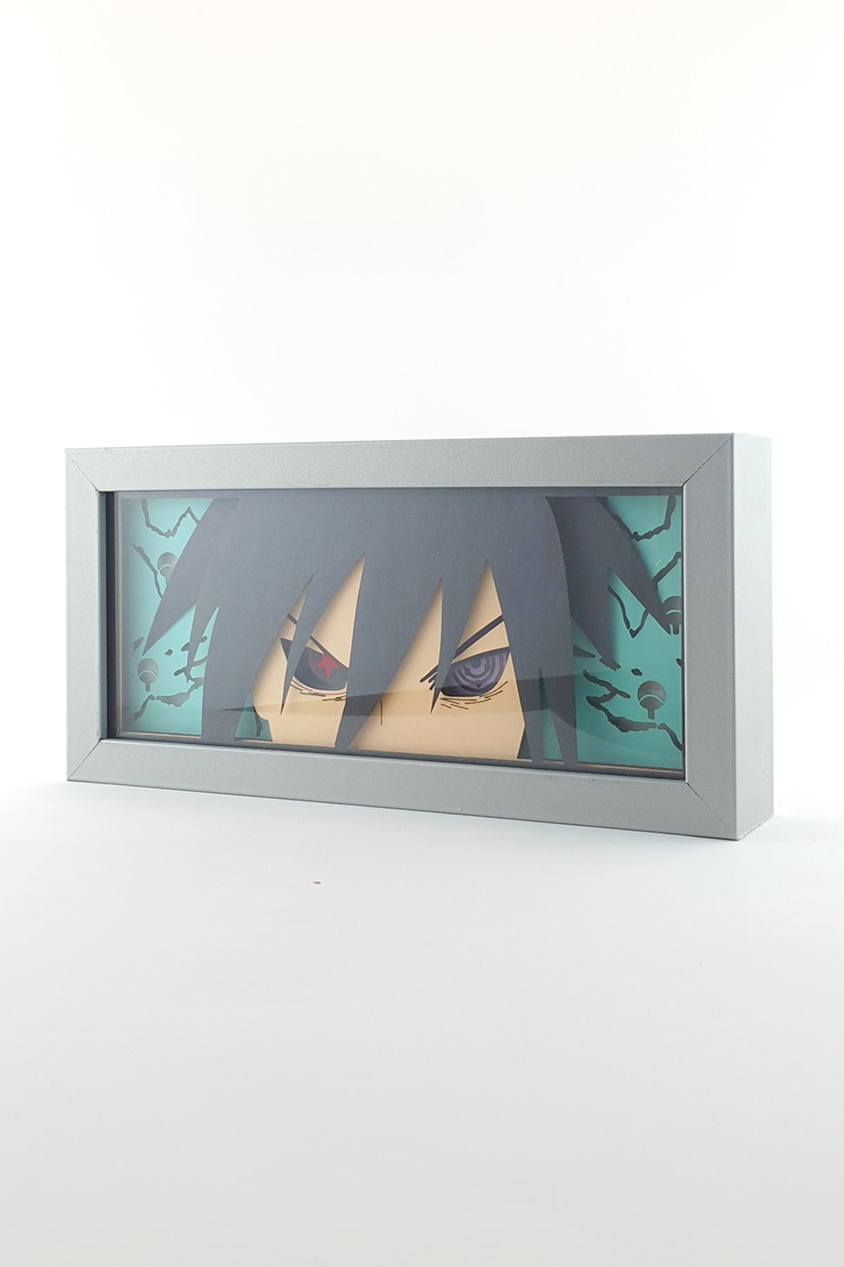 3D Sasuke Anime Işıklı Kutu