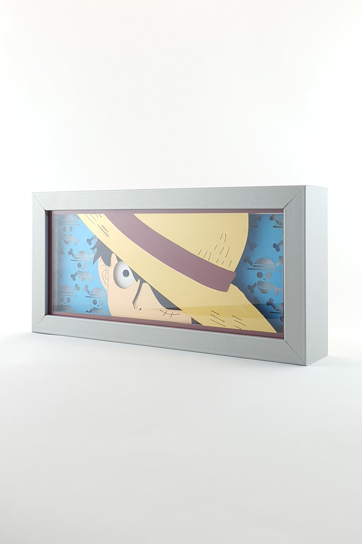 3D Luffy Anime Işıklı Kutu