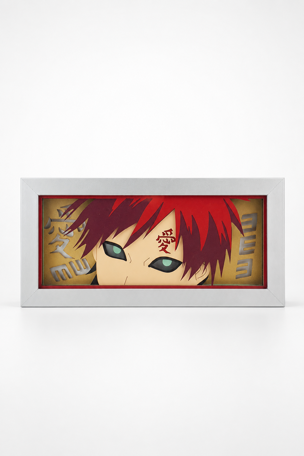 3D Gara Anime Işıklı Kutu
