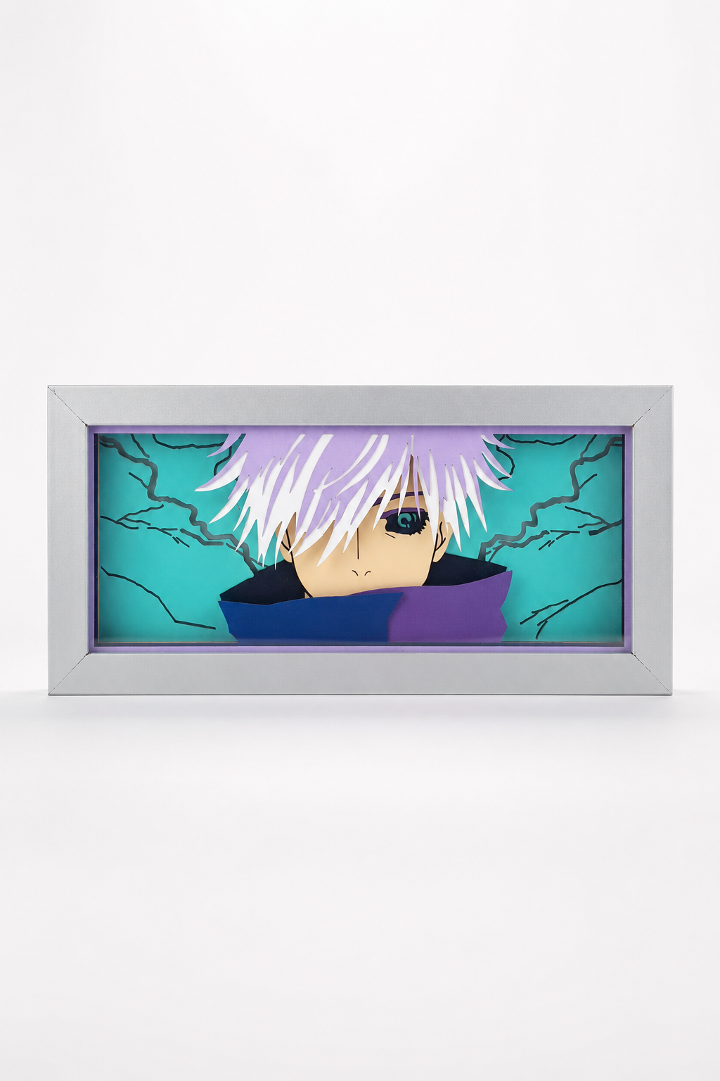 3D Gojo Anime Işıklı Kutu