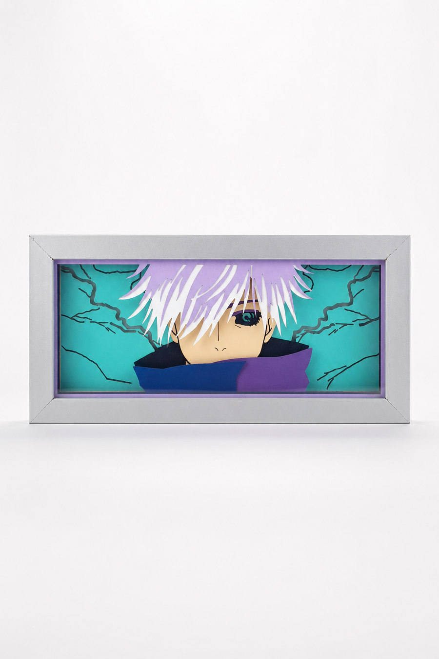3D Gojo Anime Işıklı Kutu