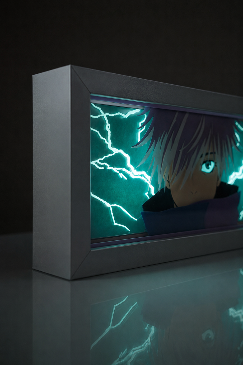 3D Gojo Anime Işıklı Kutu