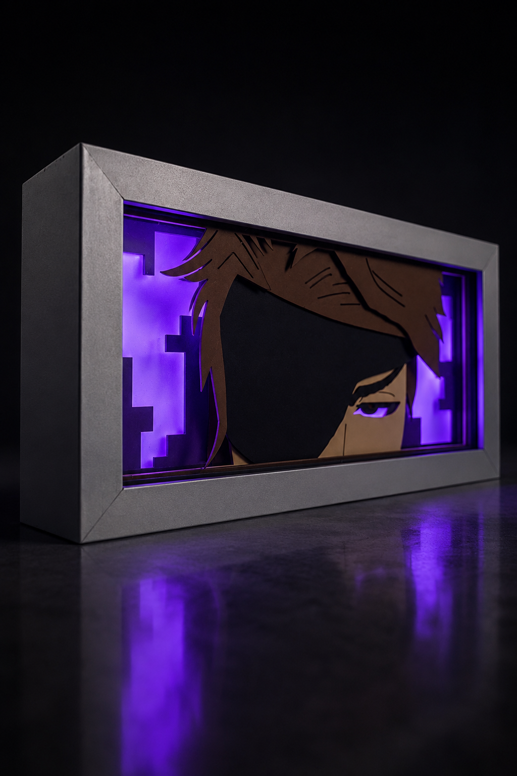 3D Aiden Anime Işıklı Kutu