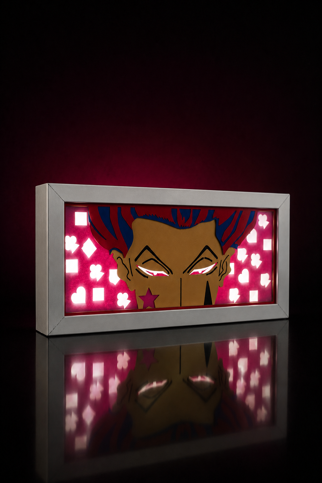 3D Hisoka Anime Işıklı Kutu