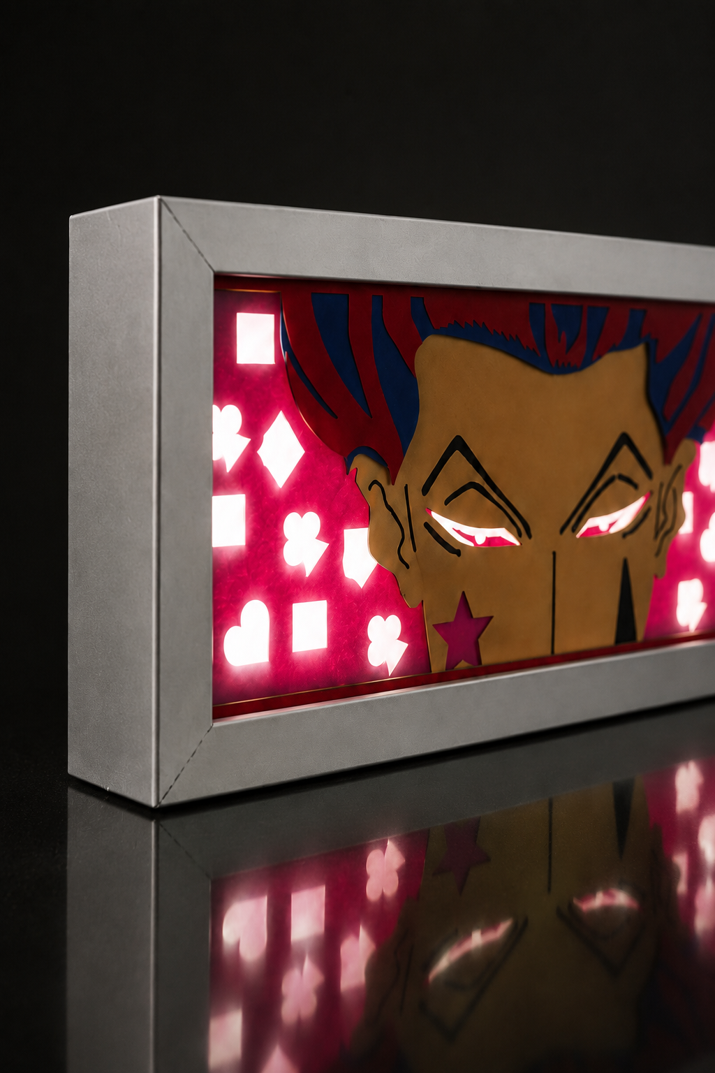 3D Hisoka Anime Işıklı Kutu