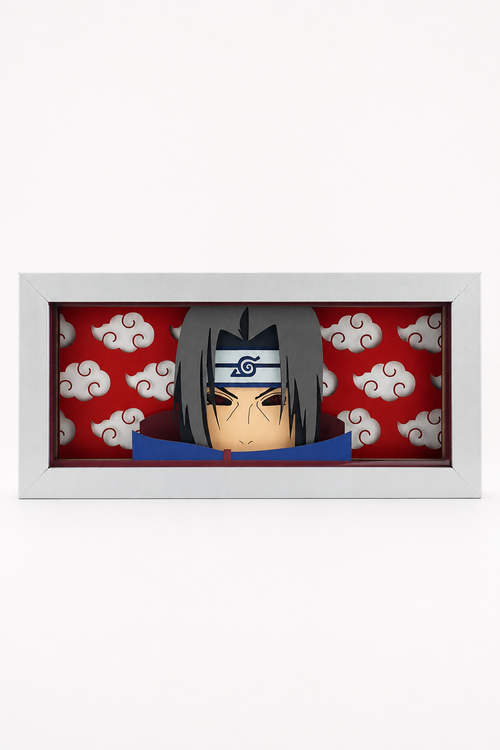 3D Itachi Anime Işıklı Kutu