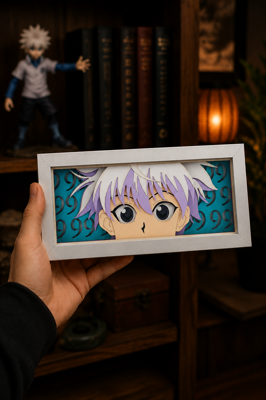 3D Killua Anime Işıklı Kutu