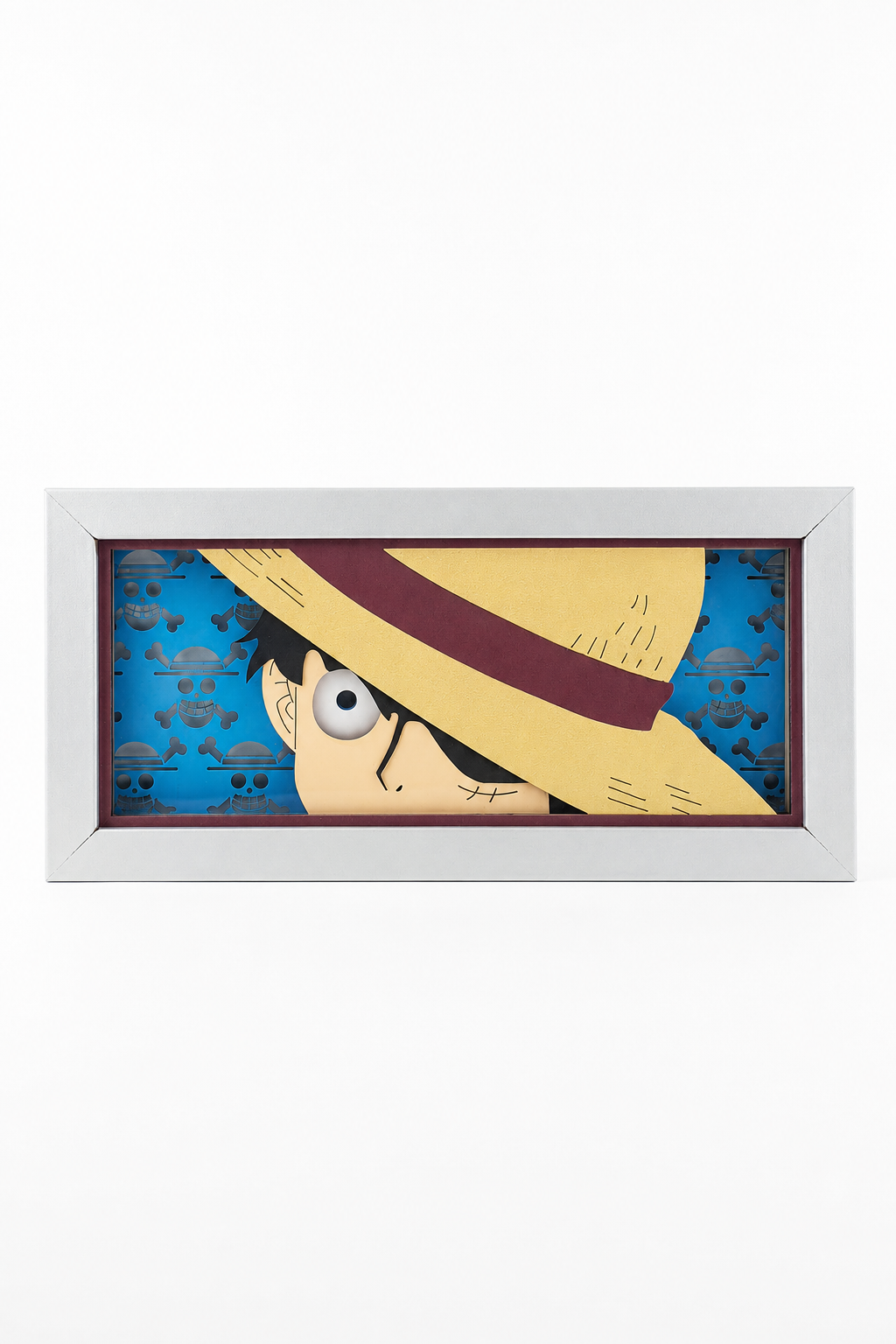 3D Luffy Anime Işıklı Kutu