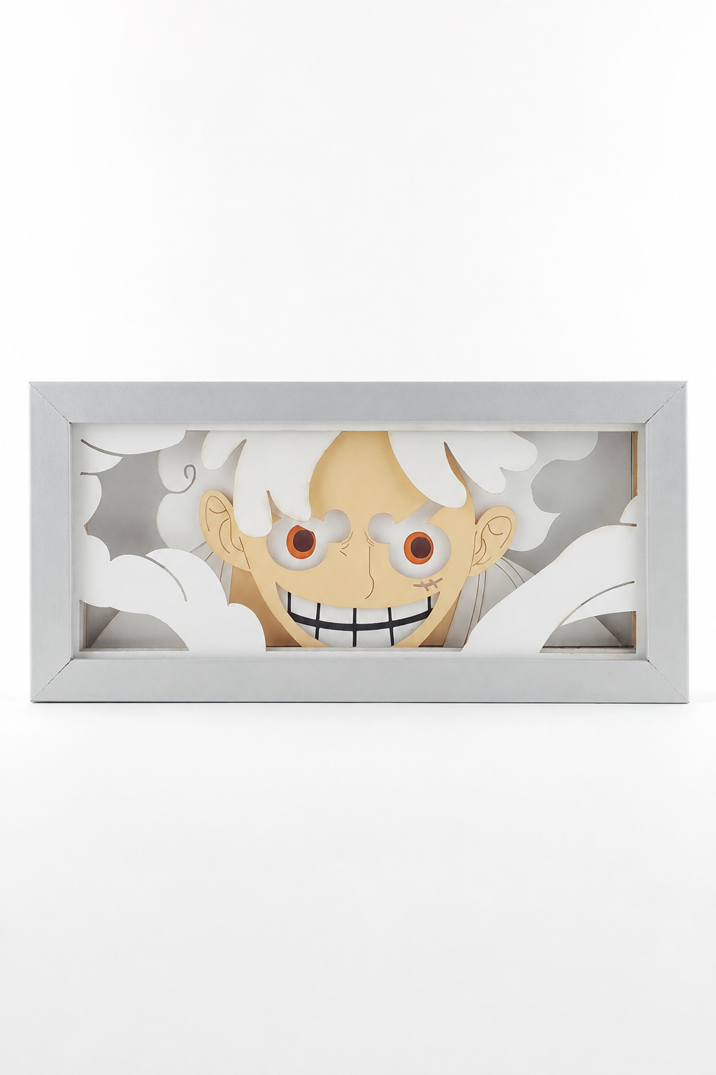 3D Luffy Anime Işıklı Kutu
