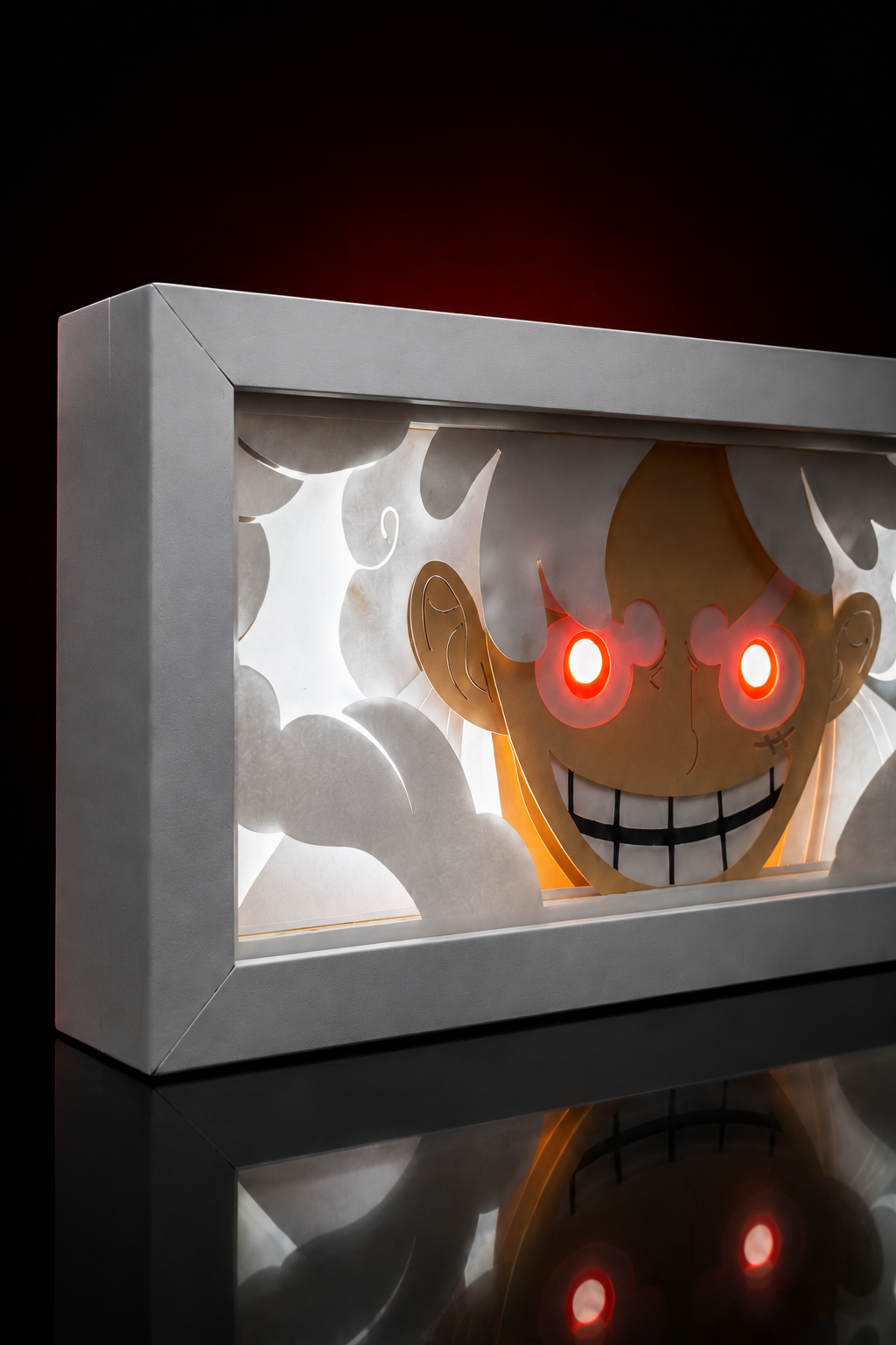 3D Luffy Anime Işıklı Kutu