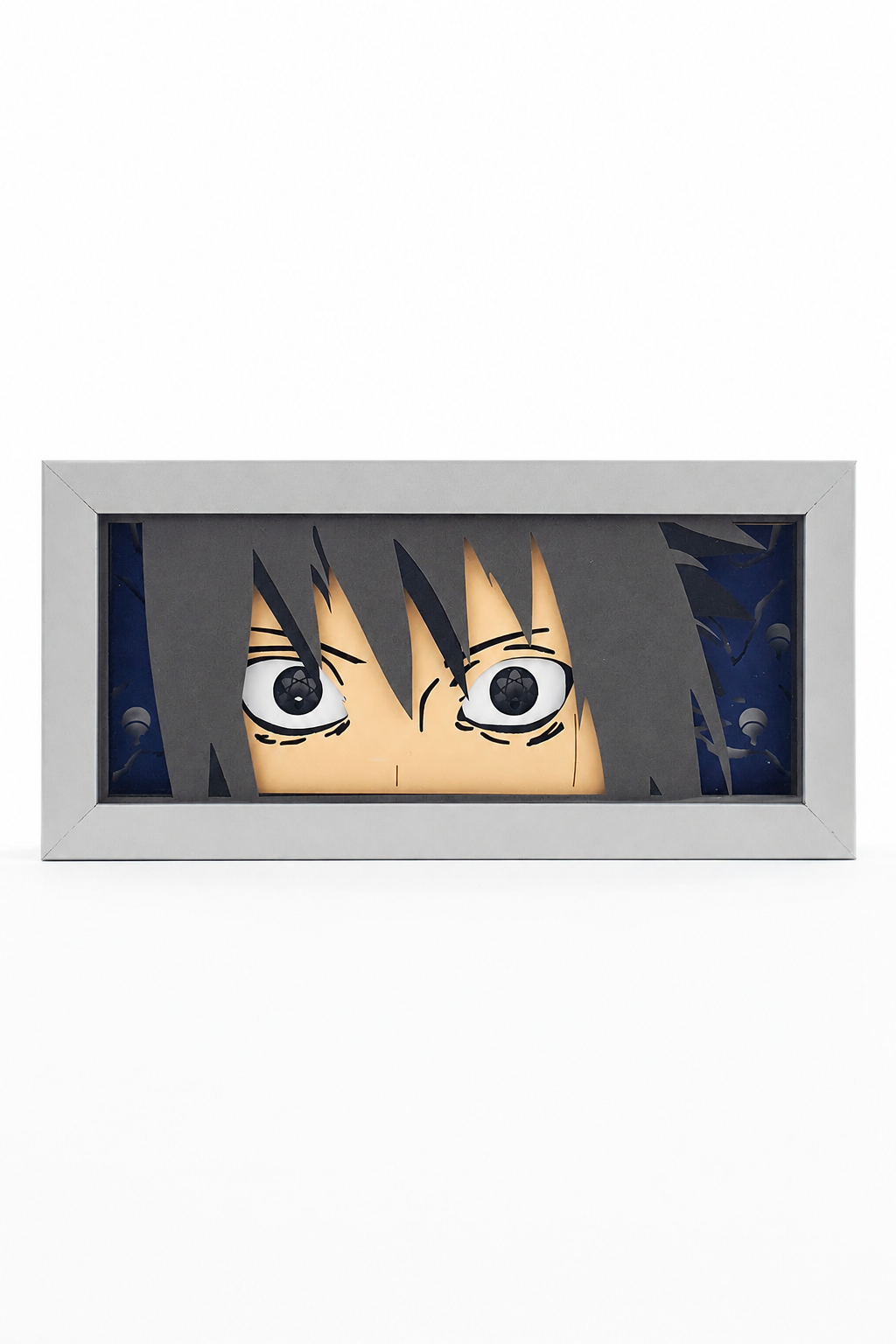 3D Sasuke Anime Işıklı Kutu