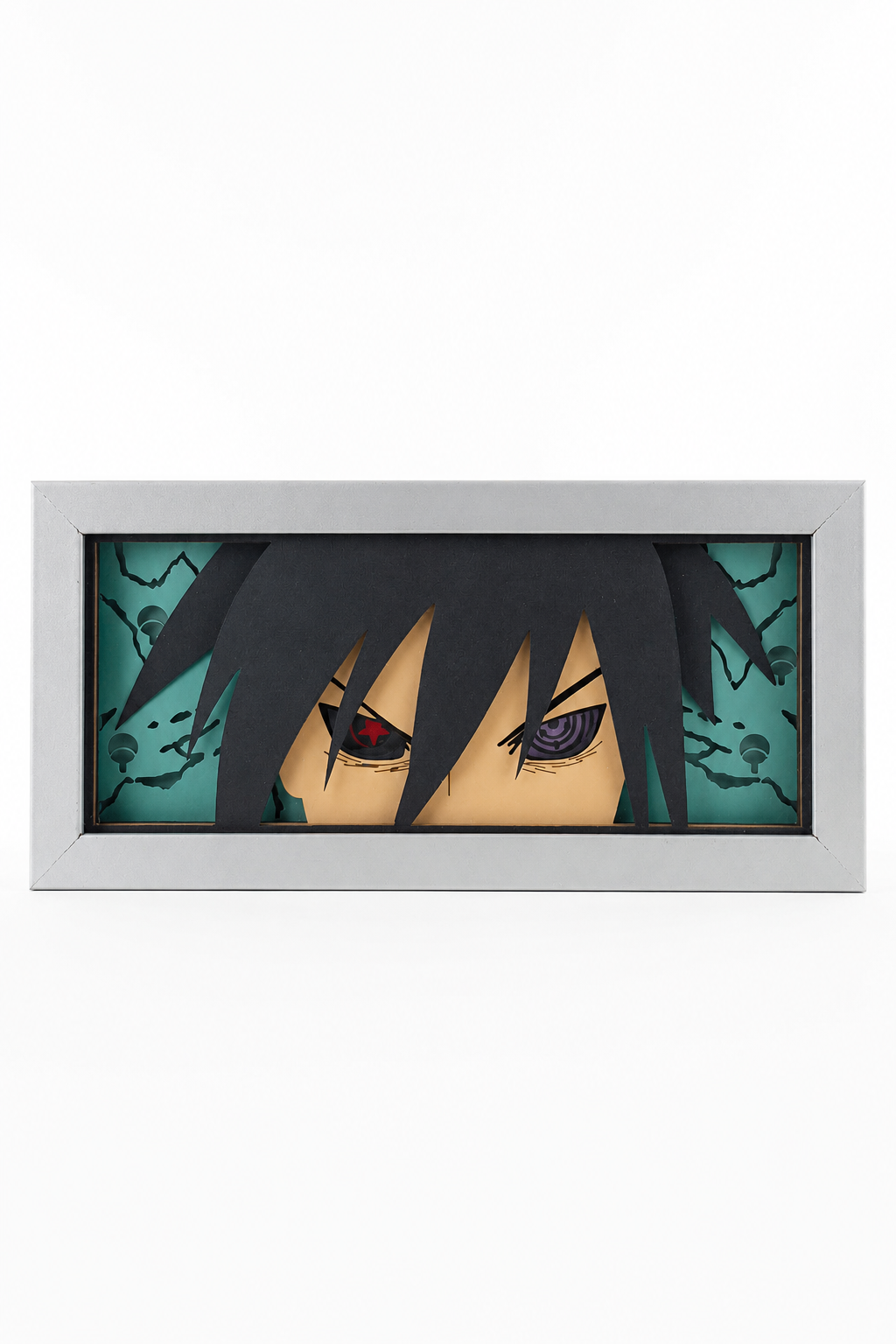 3D Sasuke Anime Işıklı Kutu