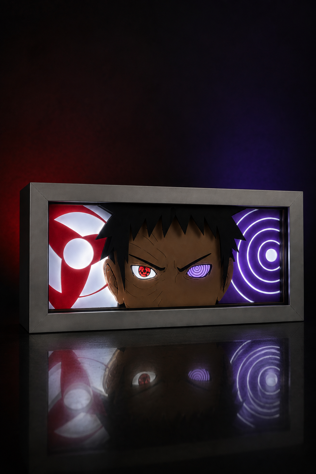 3D Obito Anime Işıklı Kutu