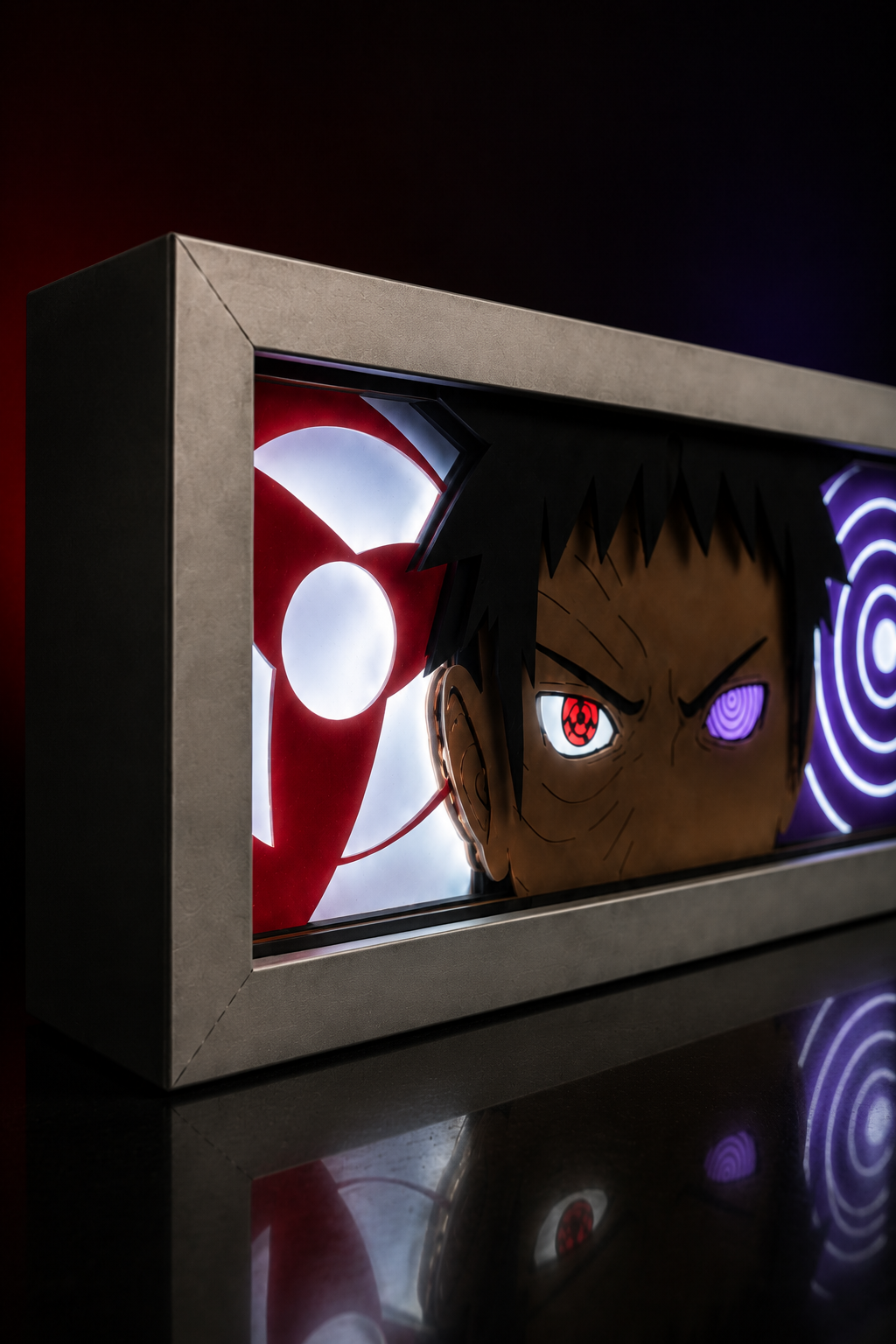 3D Obito Anime Işıklı Kutu