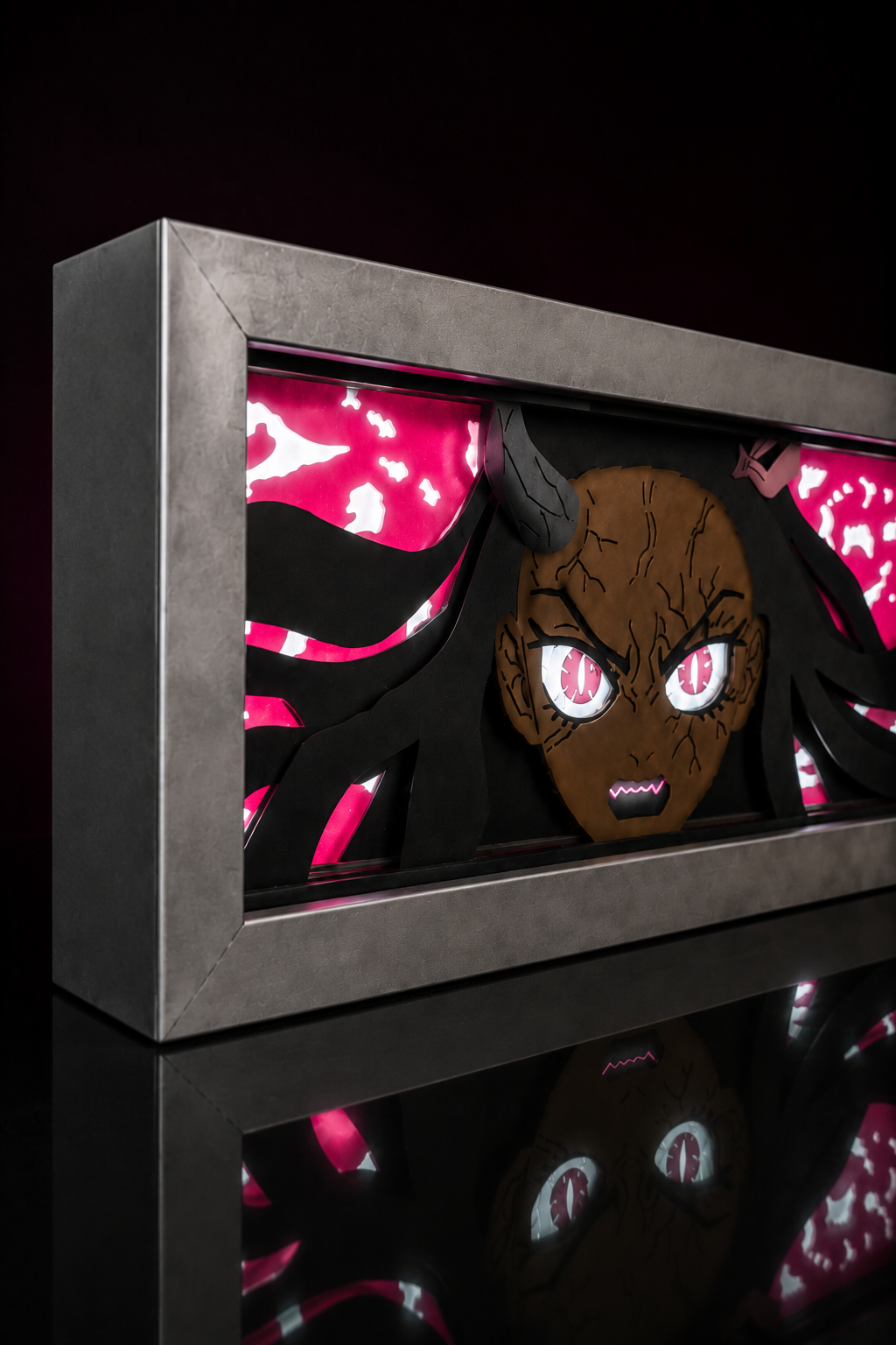 3D Nezuko Anime Işıklı Kutu