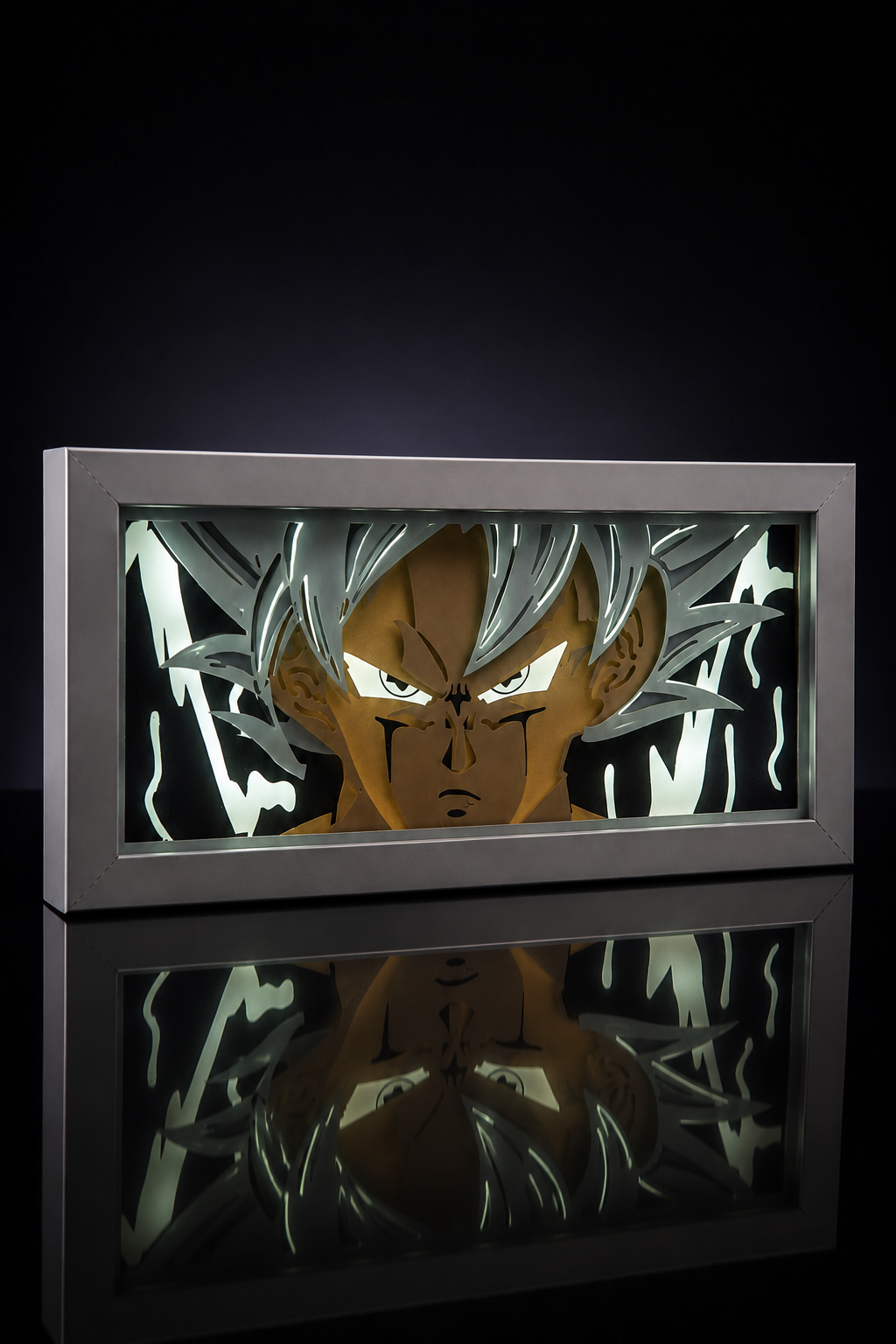 3D Goku Anime Işıklı Kutu