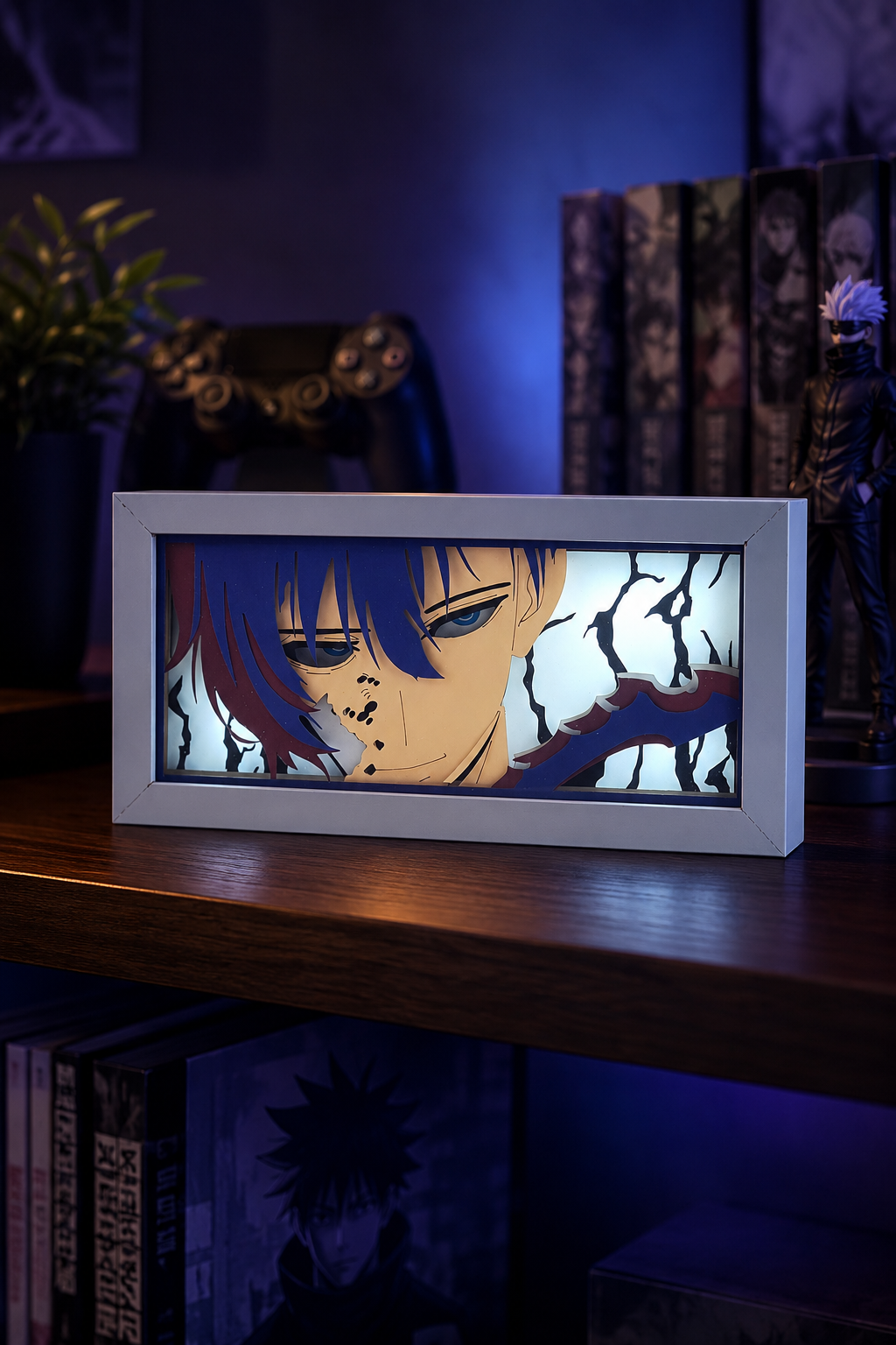 3D Sung Jin Woo Anime Işıklı Kutu