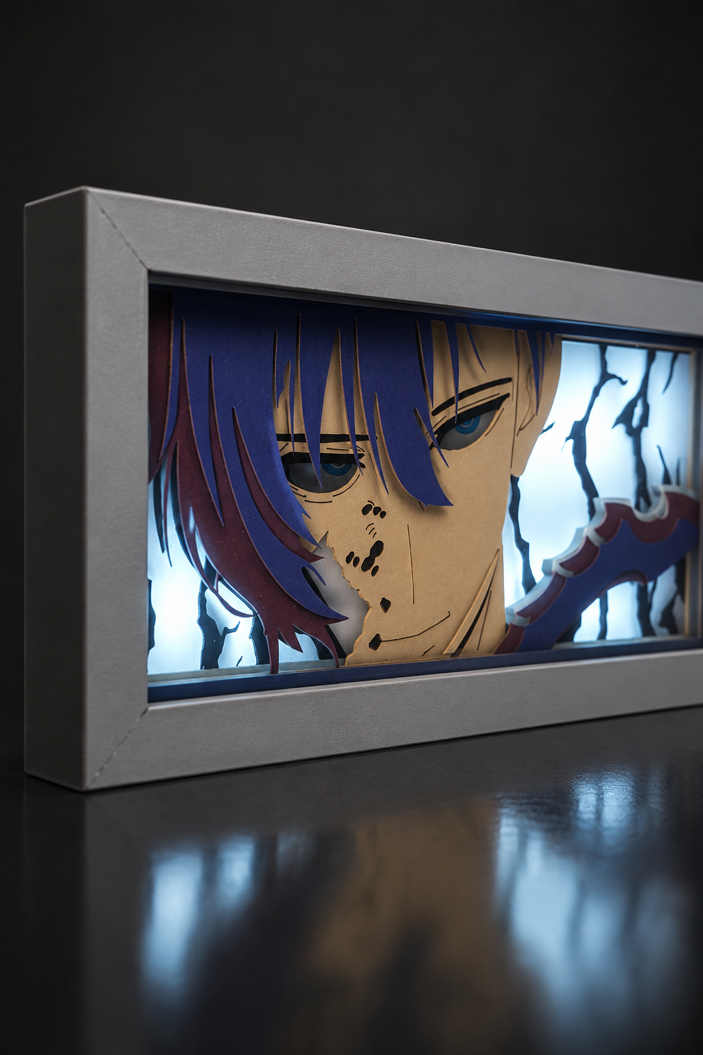 3D Sung Jin Woo Anime Işıklı Kutu