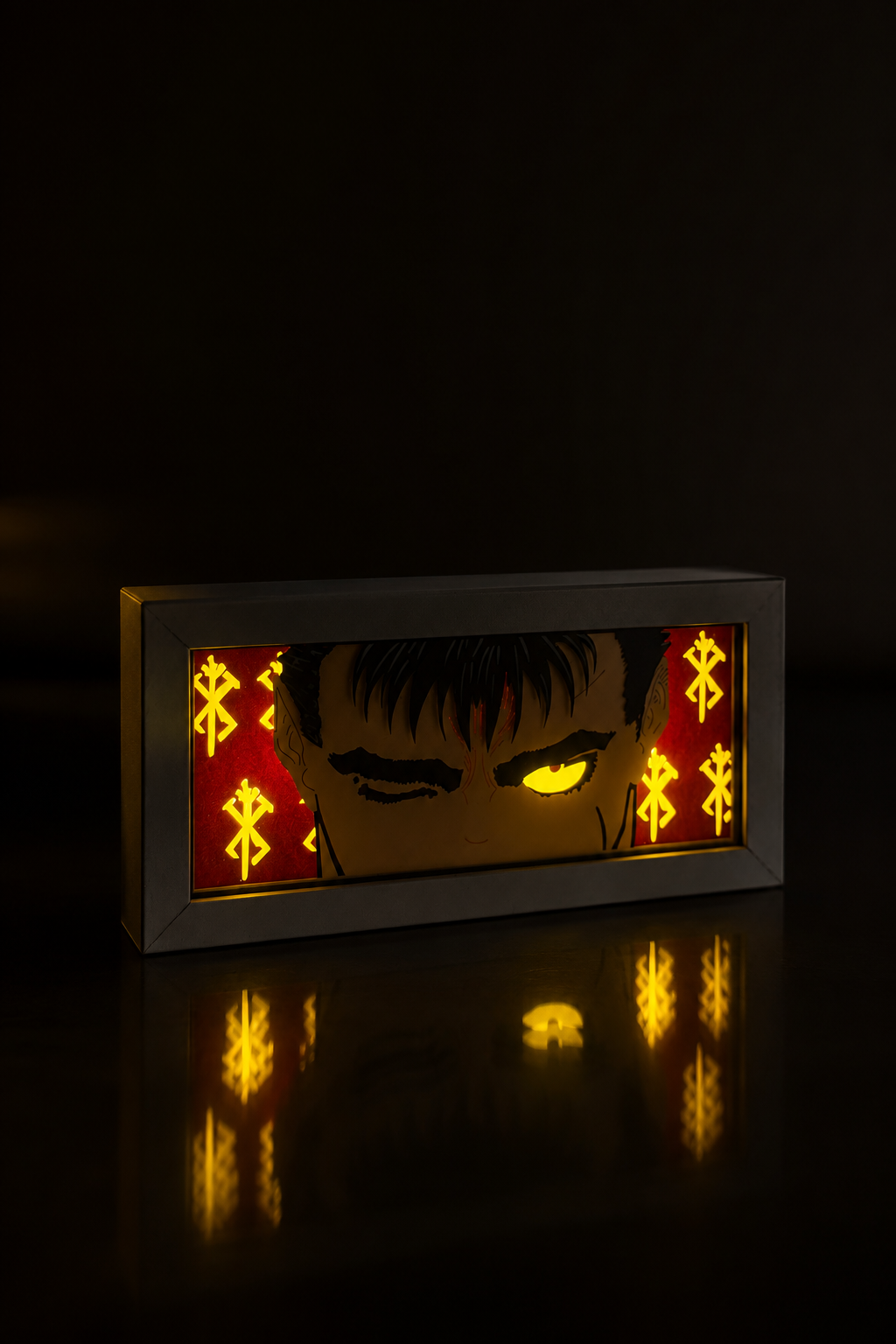 3D Guts Anime Işıklı Kutu