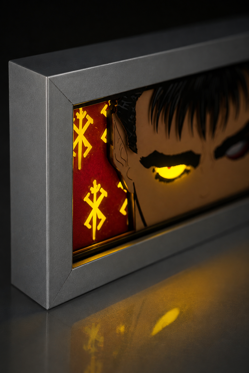 3D Guts Anime Işıklı Kutu