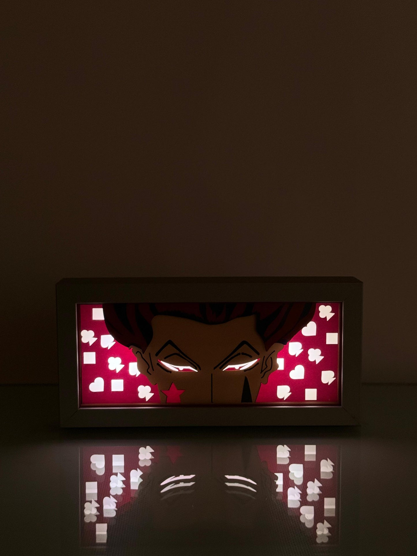 3D Hisoka Anime Işıklı Kutu