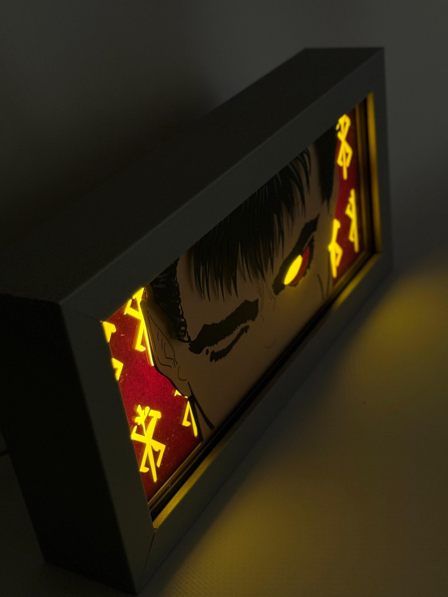 3D Guts Anime Işıklı Kutu