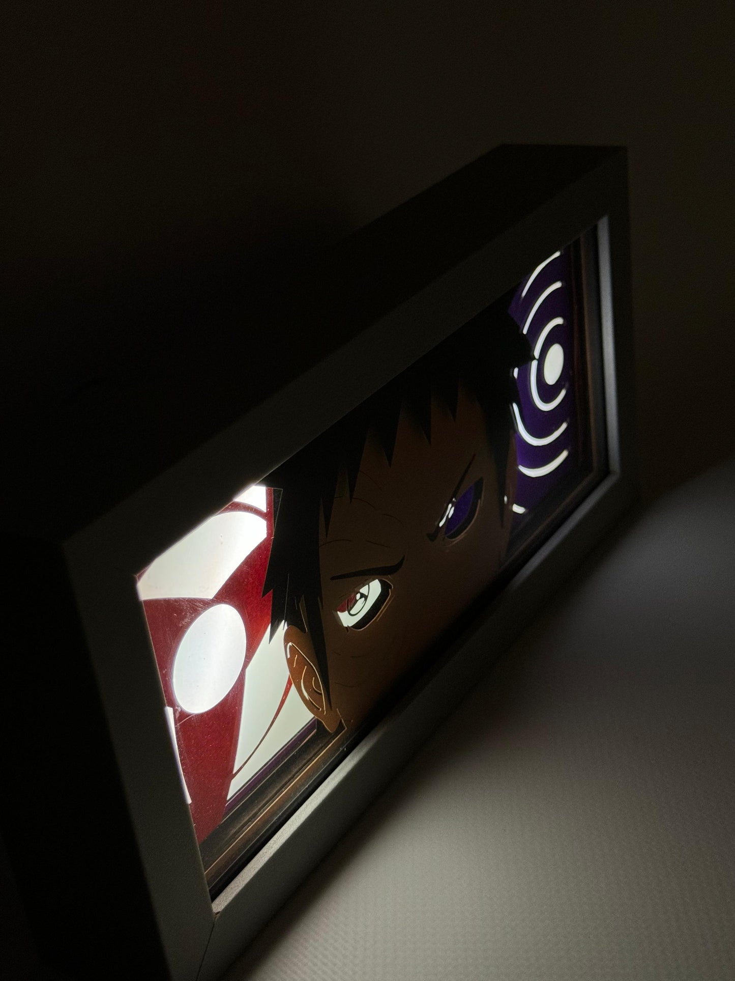 3D Obito Anime Işıklı Kutu