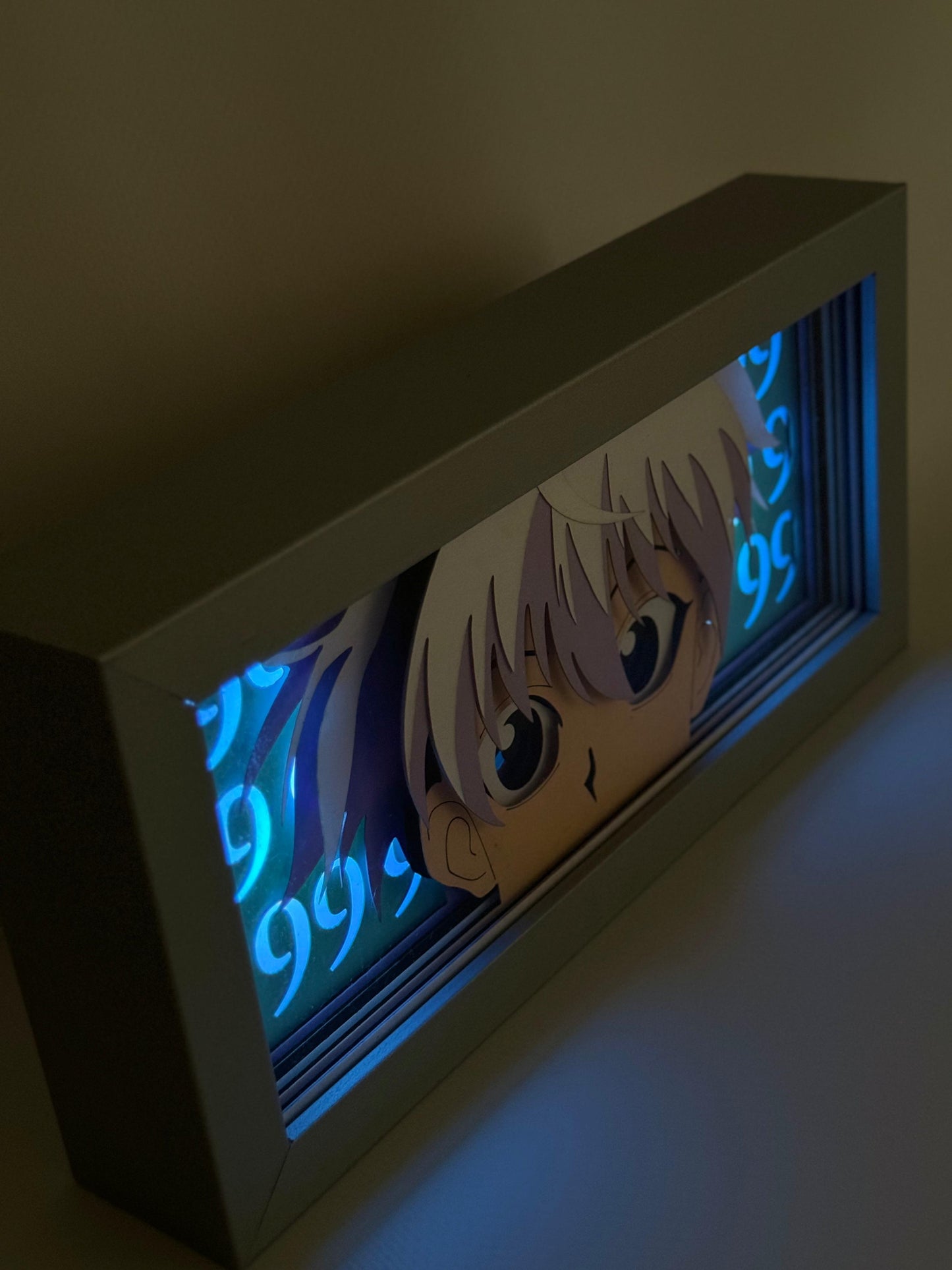 3D Killua Anime Işıklı Kutu