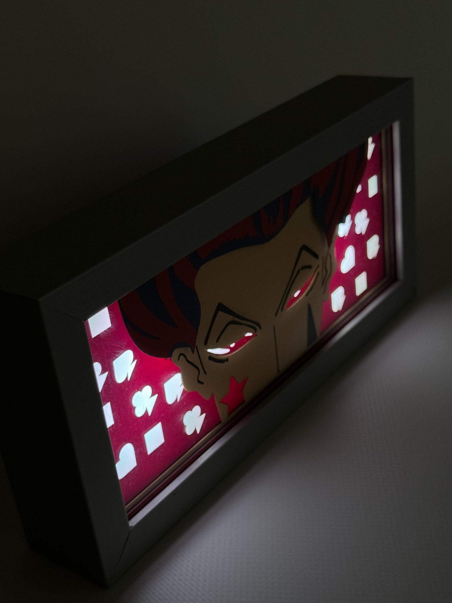 3D Hisoka Anime Işıklı Kutu