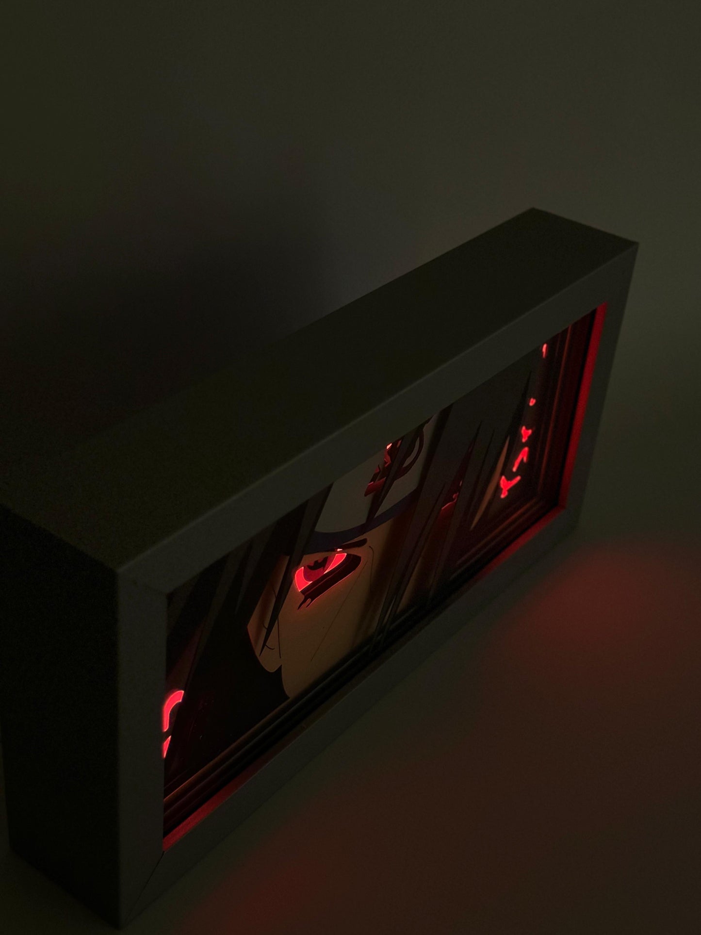 3D Young Itachi Anime Işıklı Kutu