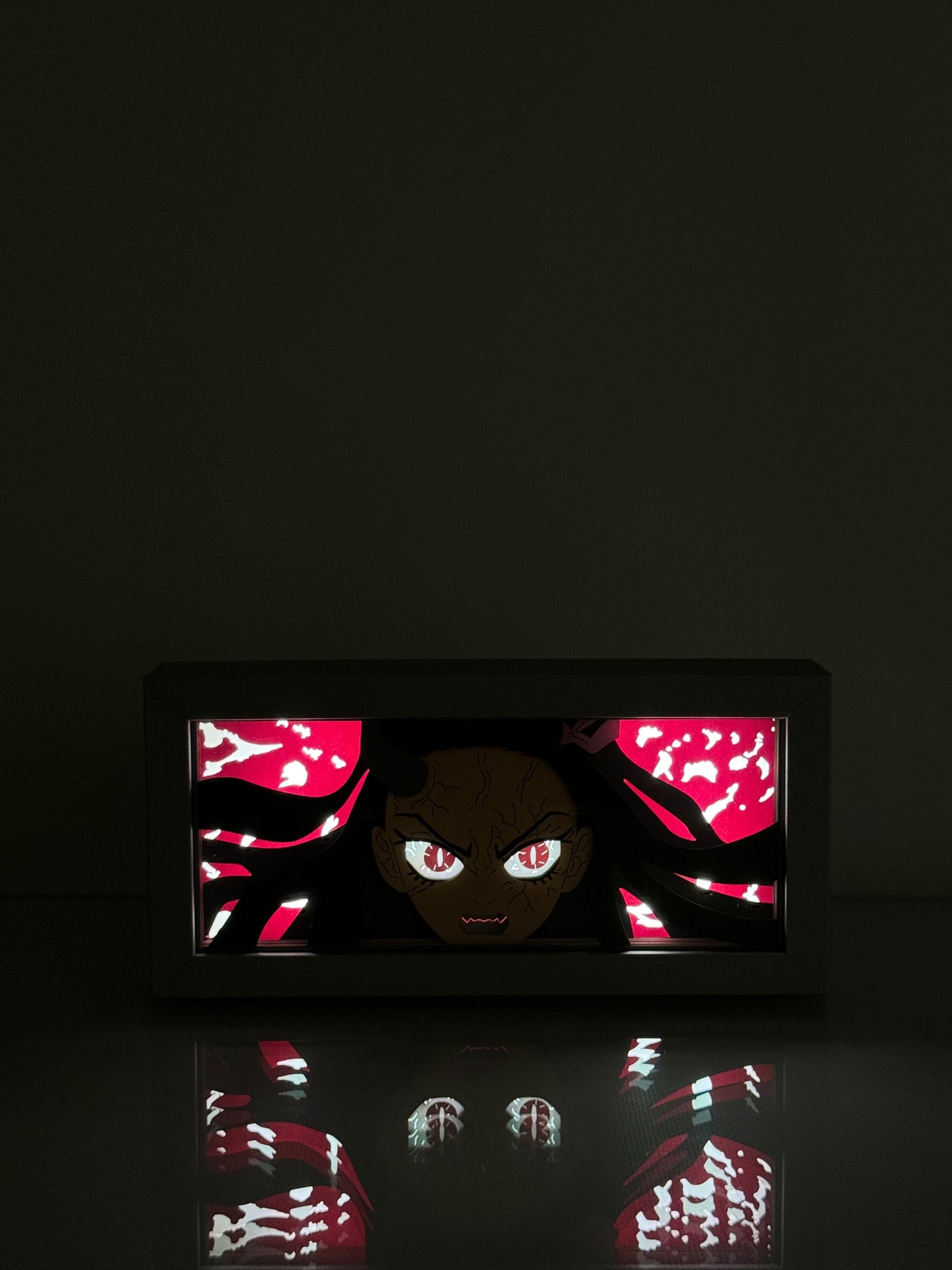 3D Nezuko Anime Işıklı Kutu