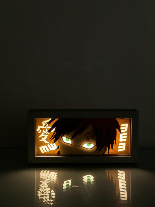 3D Gara Anime Işıklı Kutu