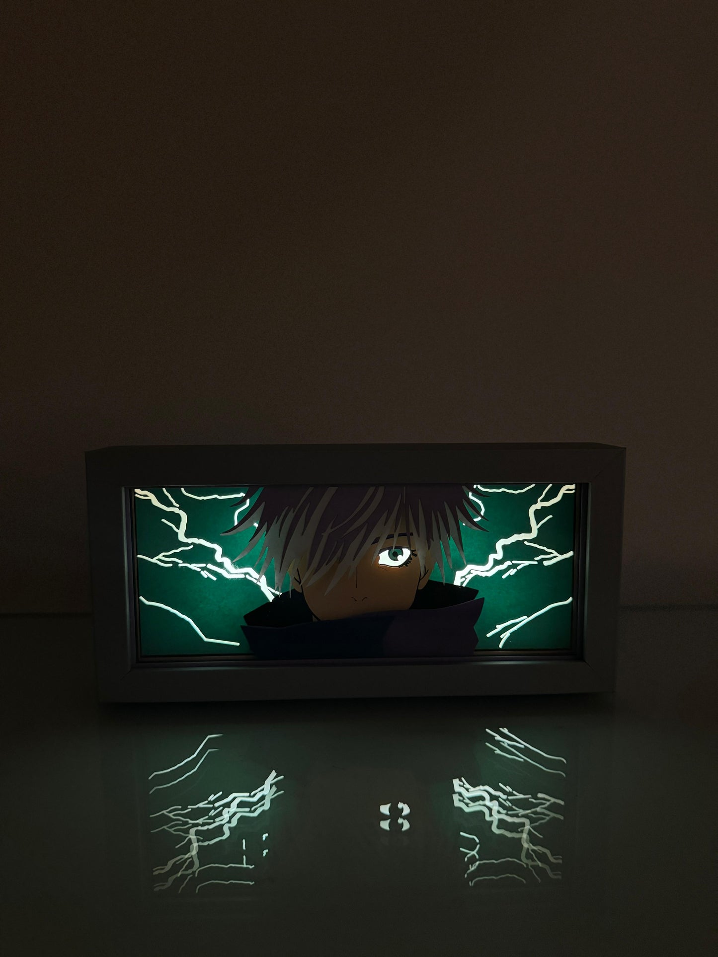 3D Gojo Anime Işıklı Kutu